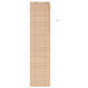 vidaXL Veneetsia rulo Tamme v&auml;limus 55 x 250 cm 35 mm