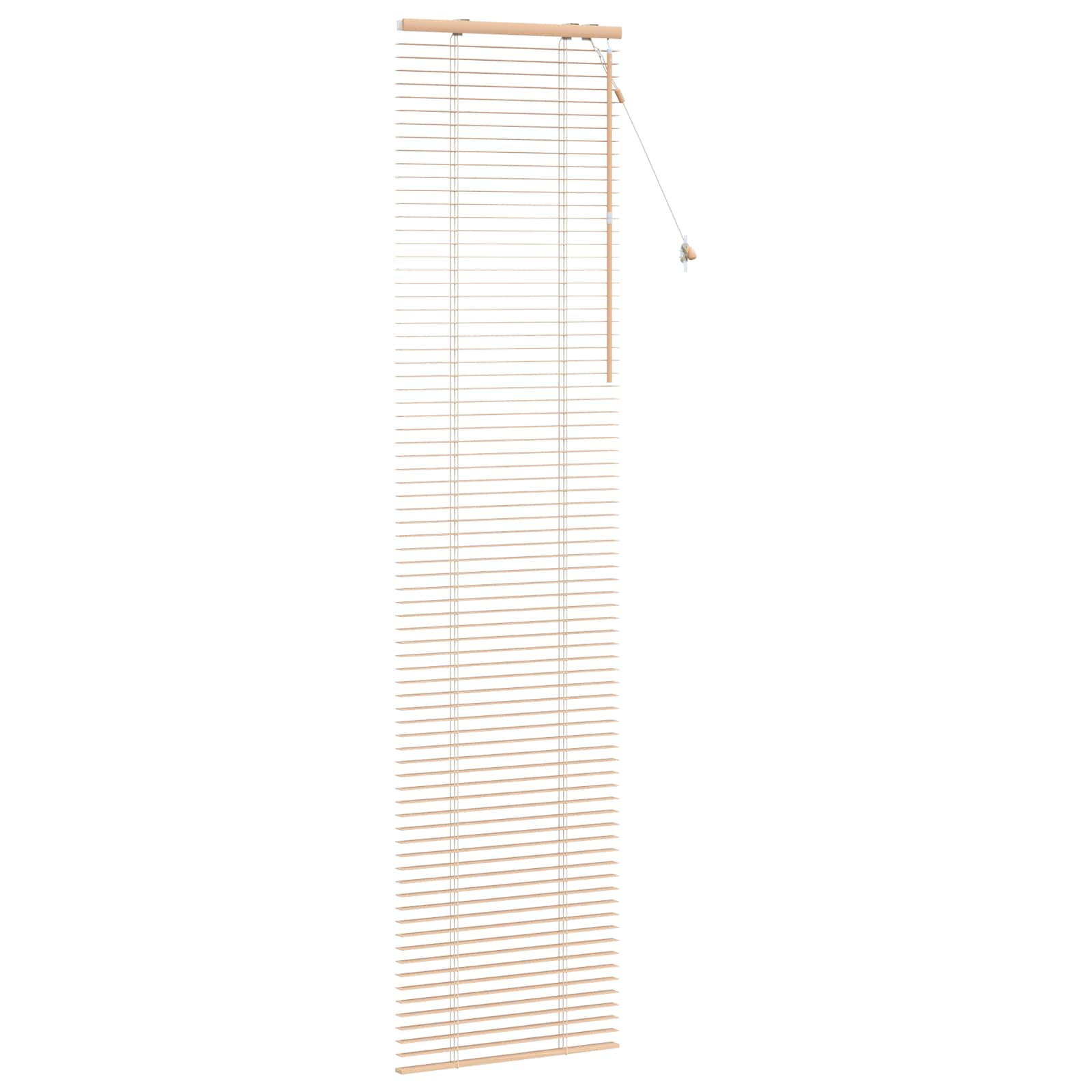 Jaloezie Eiken Look 65 x 250 cm 35 mm Massief Paulowniahout image 3
