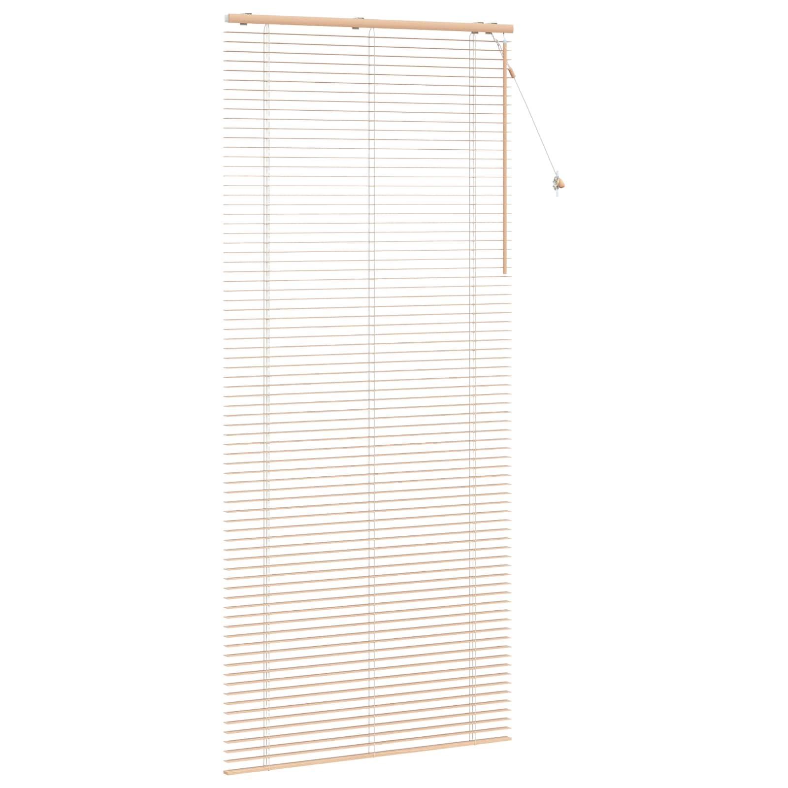 Jaloezie Eiken Look 120 x 250 cm 35 mm Massief Paulowniahout image 3