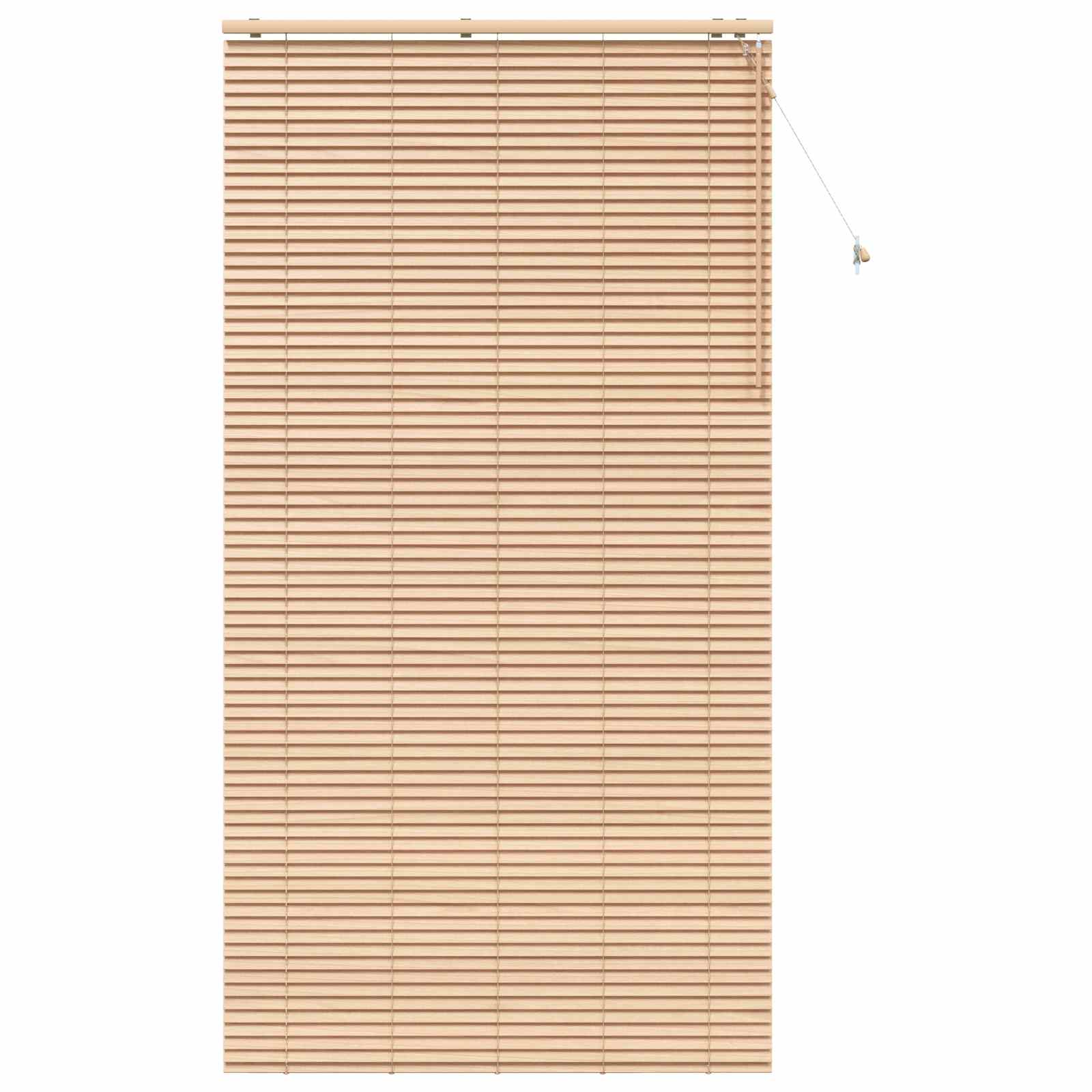 Jaloezie Eiken Look 125 x 250 cm 35 mm Massief Paulowniahout image 2