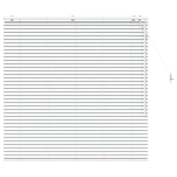 vidaXL Veneetsia rulo Valge 135 x 130 cm 35 mm