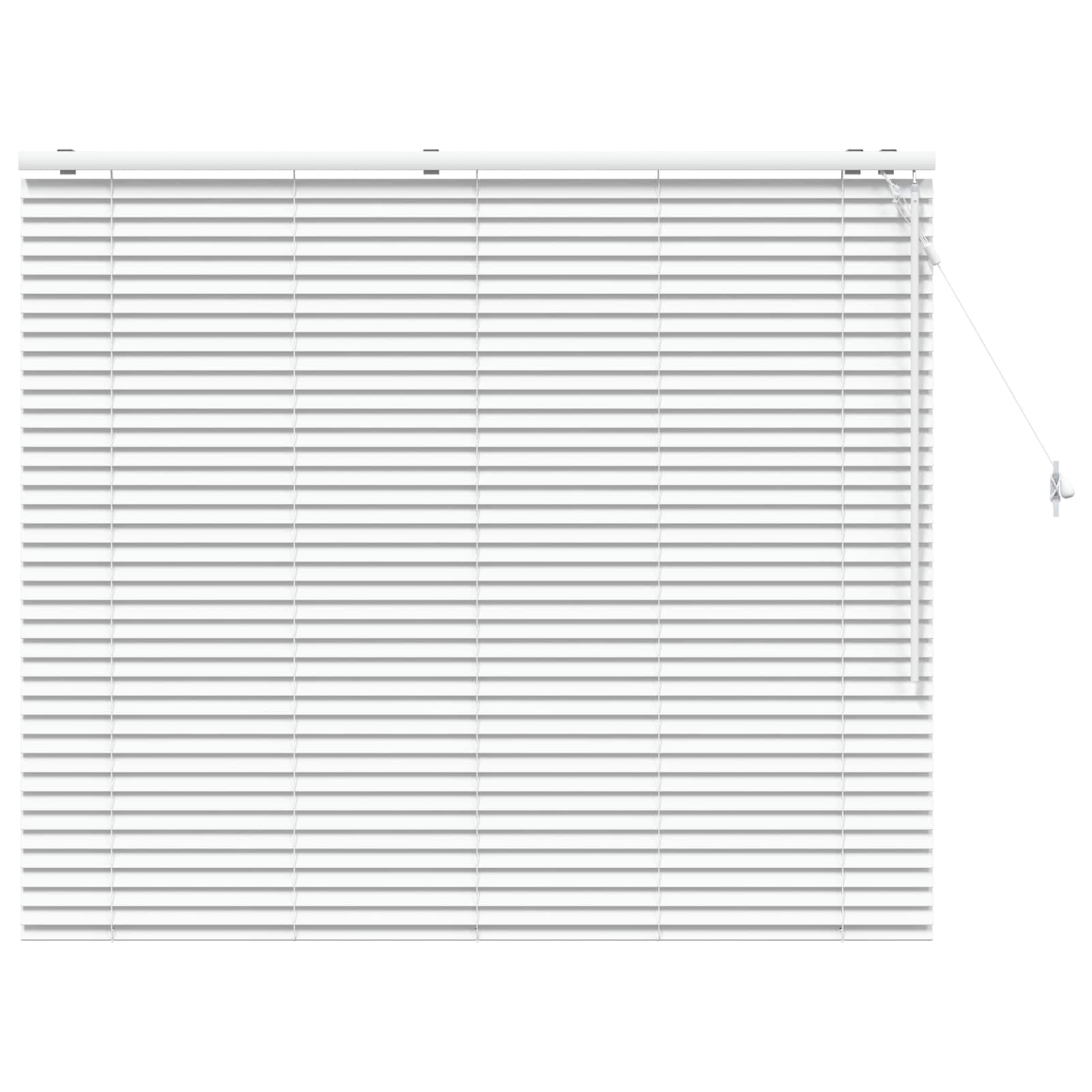 Jaloezie Wit 160 x 130 cm 35 mm Massief Paulowniahout image 2