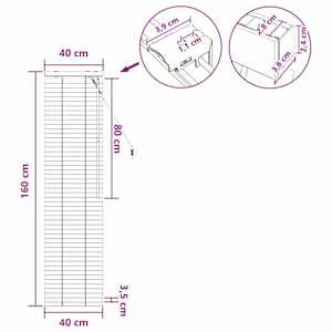 Venet školní žaluzie Bílá 40 x 160 cm 35 mm Masivní paulovnie - obrázek 9