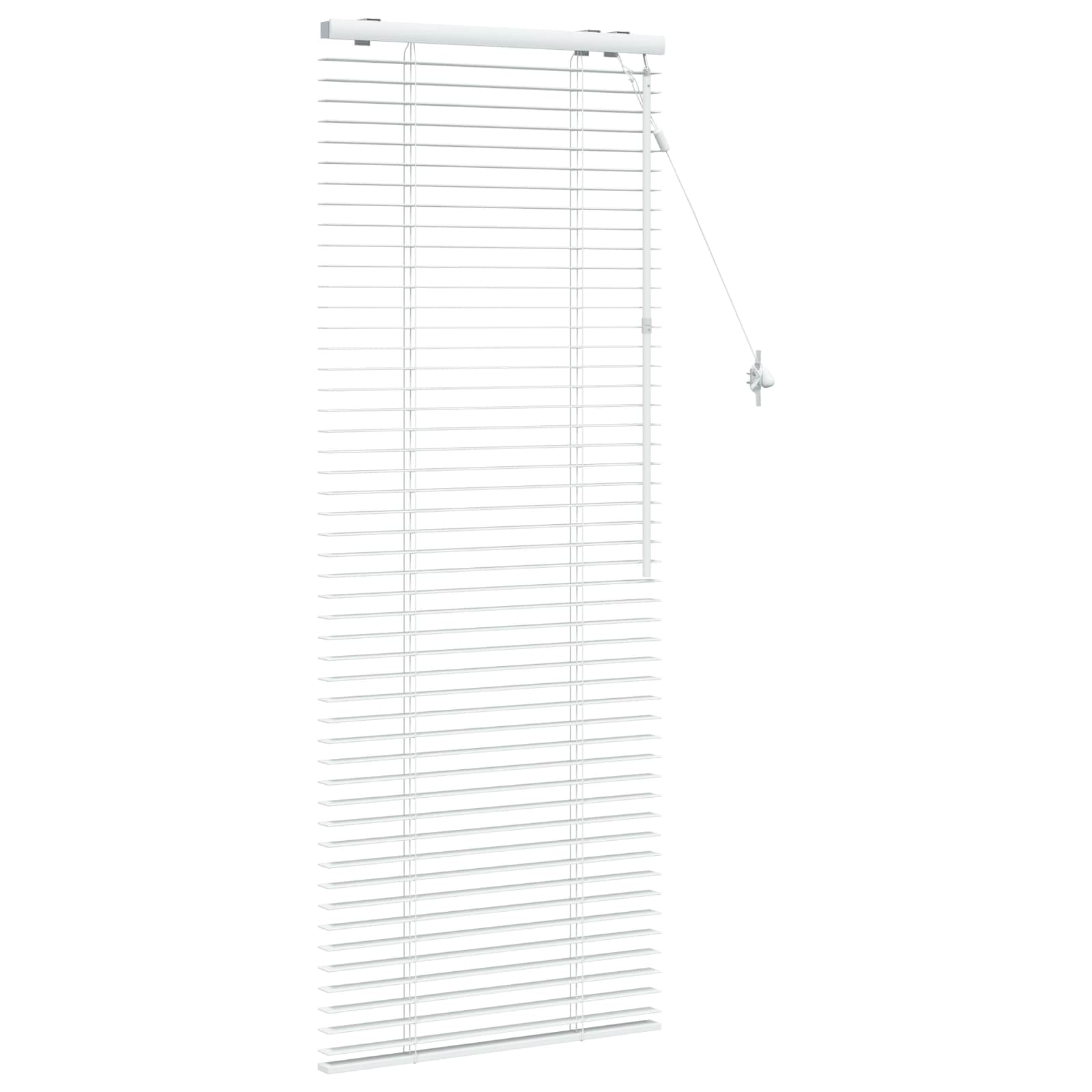 Jaloezie Wit 65 x 160 cm 35 mm Massief Paulowniahout image 3