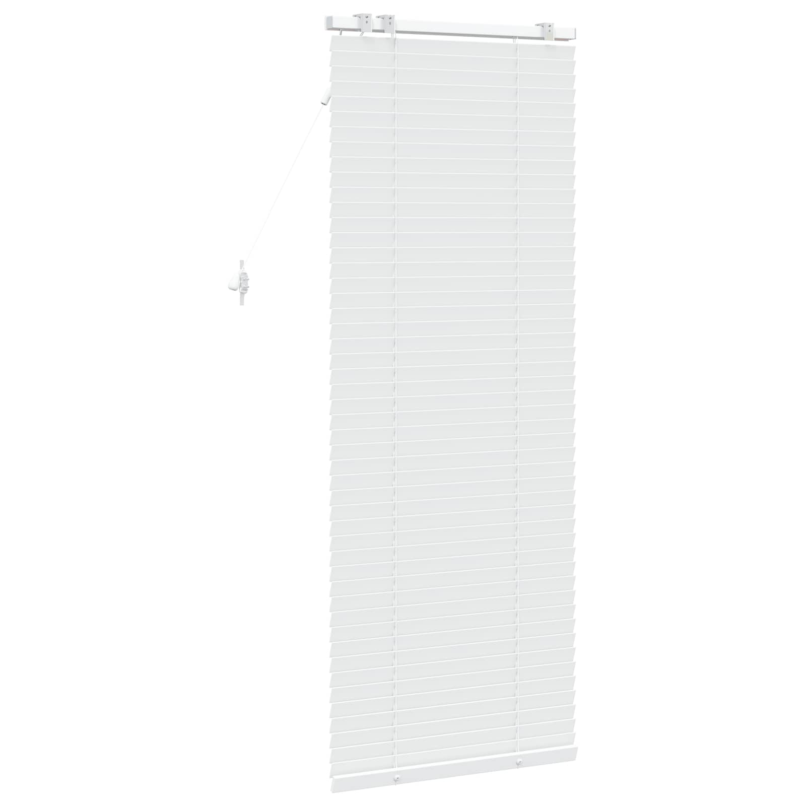 Jaloezie Wit 65 x 160 cm 35 mm Massief Paulowniahout image 4