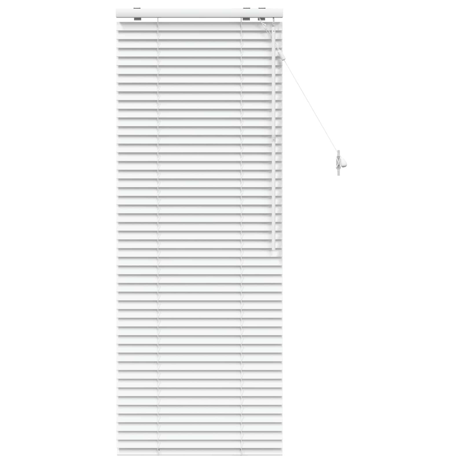 Jaloezie Wit 65 x 160 cm 35 mm Massief Paulowniahout image 2