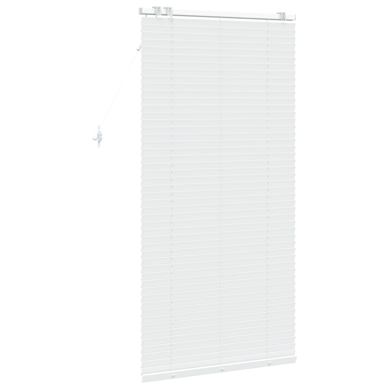 Jaloezie Wit 85 x 160 cm 35 mm Massief Paulowniahout image 4