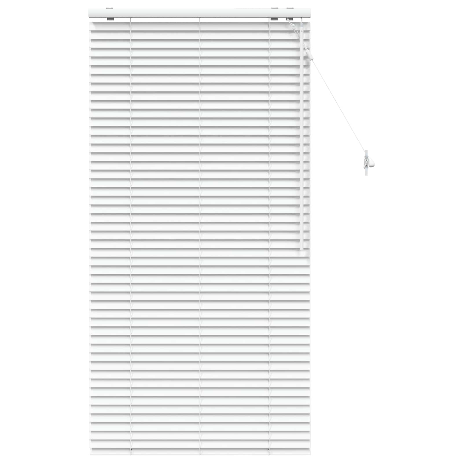 Jaloezie Wit 85 x 160 cm 35 mm Massief Paulowniahout image 2