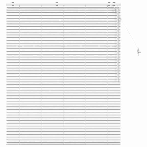 vidaXL Veneetsia rulo Valge 135 x 160 cm 35 mm