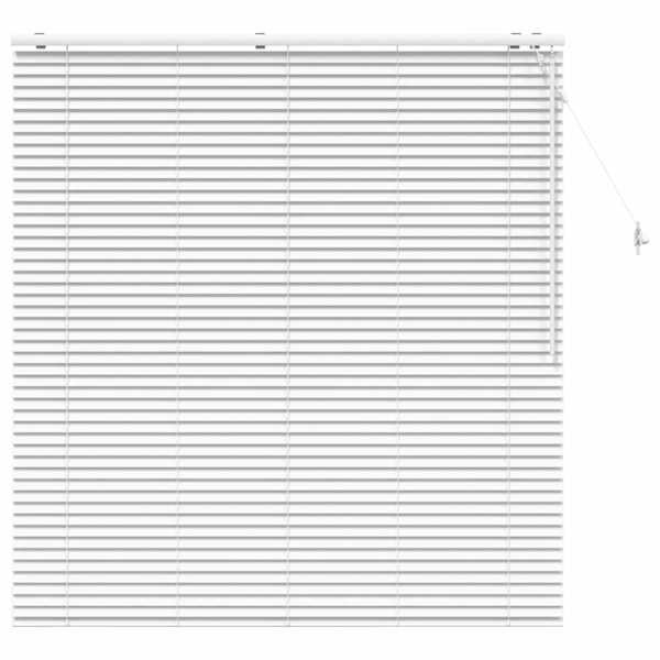 vidaXL Veneetsia rulo Valge 145 x 160 cm 35 mm