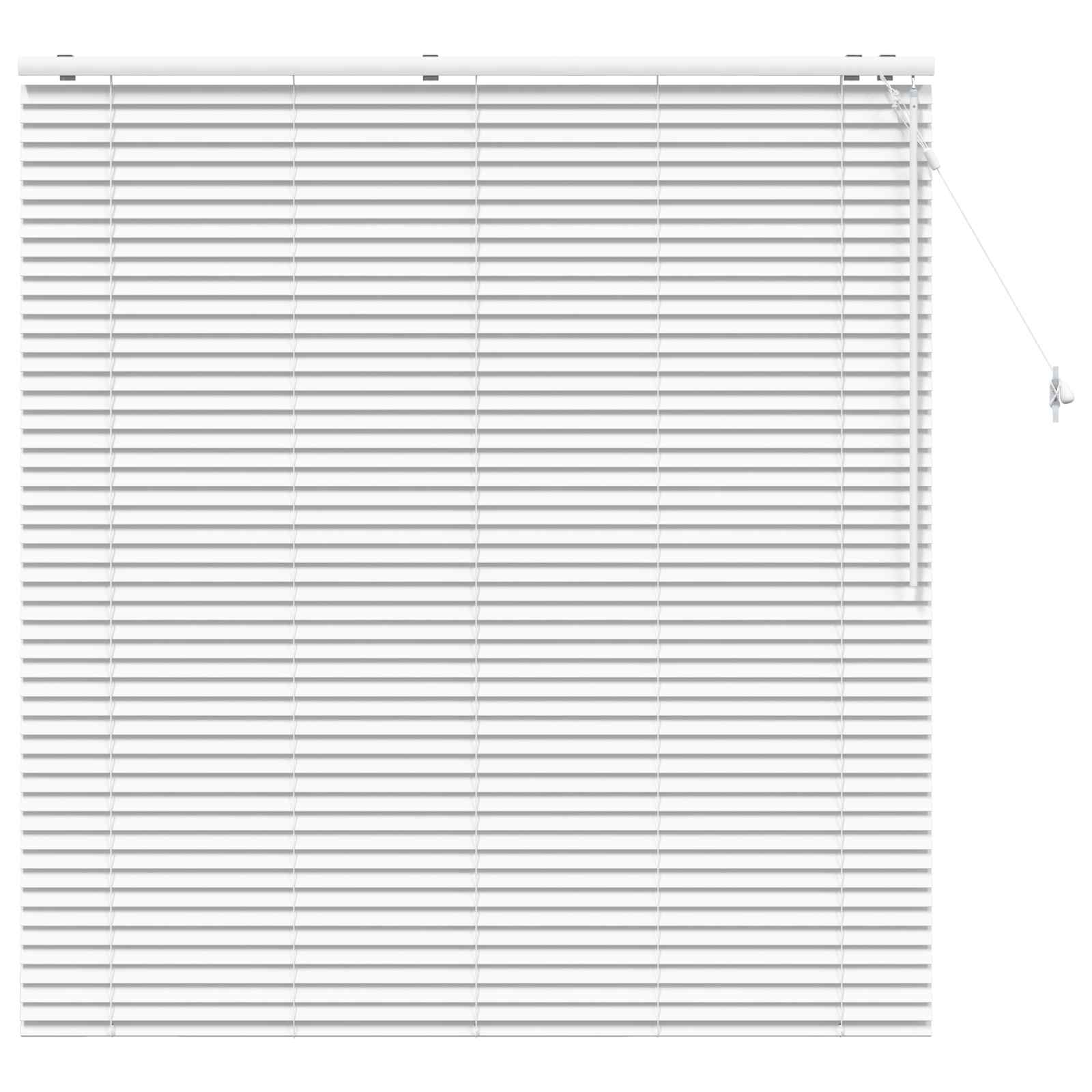 Jaloezie Wit 160 x 160 cm 35 mm Massief Paulowniahout image 2