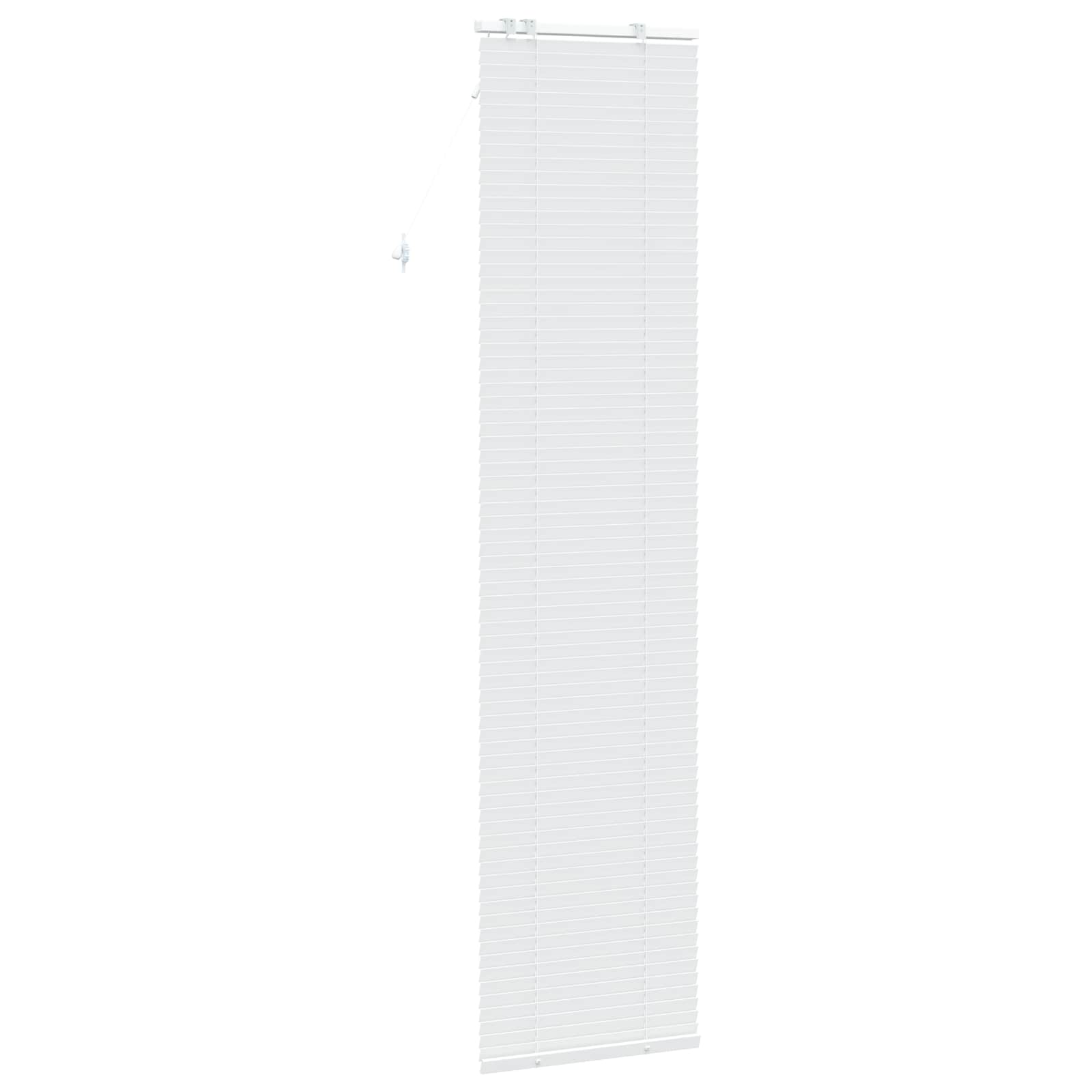 Jaloezie Wit 60 x 250 cm 35 mm Massief Paulowniahout image 4