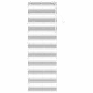 vidaXL Veneetsia rulo Valge 70 x 250 cm 35 mm Massiivne Paulownia puit