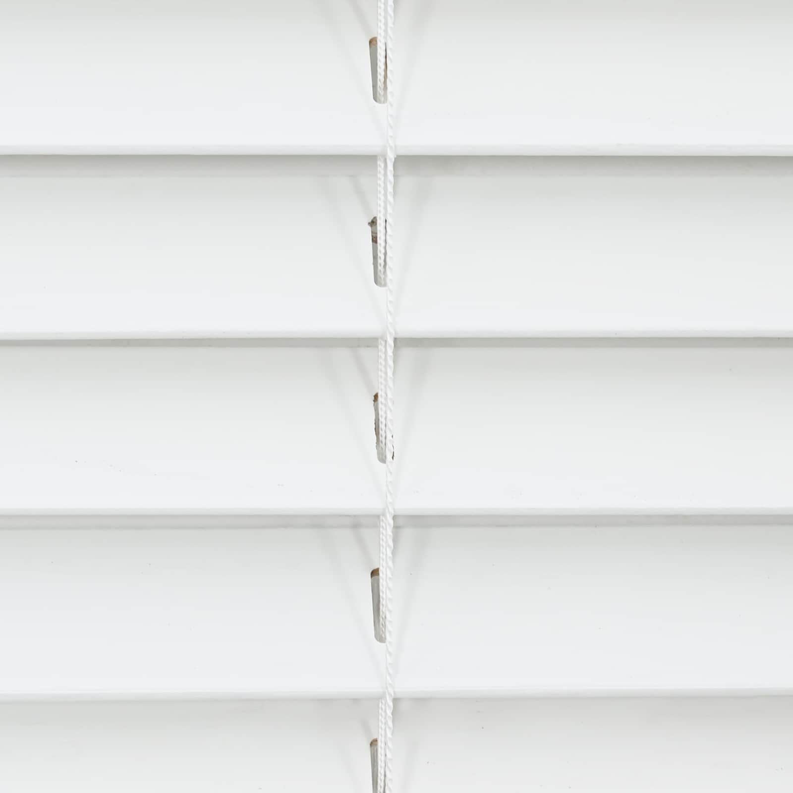Jaloezie Wit 80 x 250 cm 35 mm Massief Paulowniahout image 7