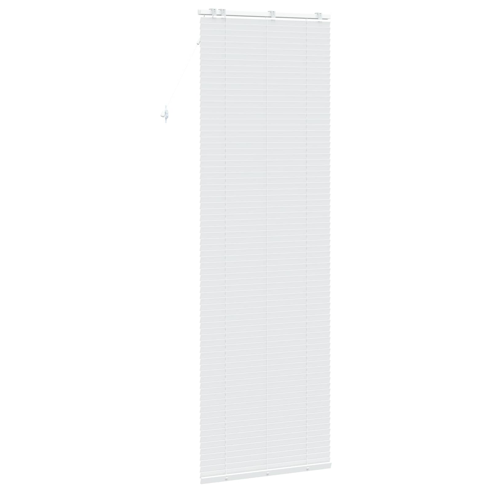 Jaloezie Wit 80 x 250 cm 35 mm Massief Paulowniahout image 4