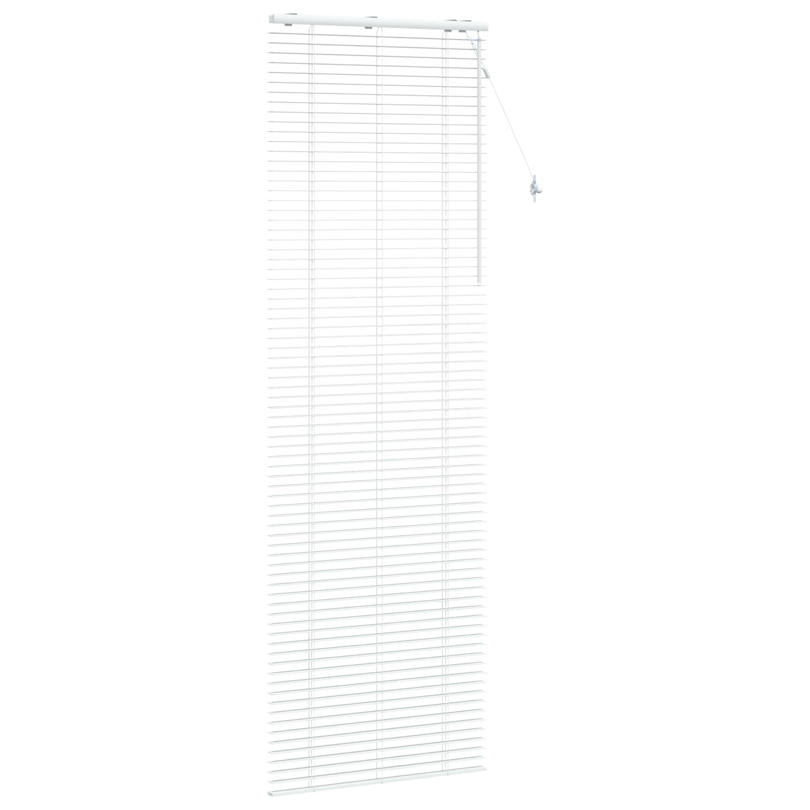 Jaloezie Wit 95 x 250 cm 35 mm Massief Paulowniahout image 3
