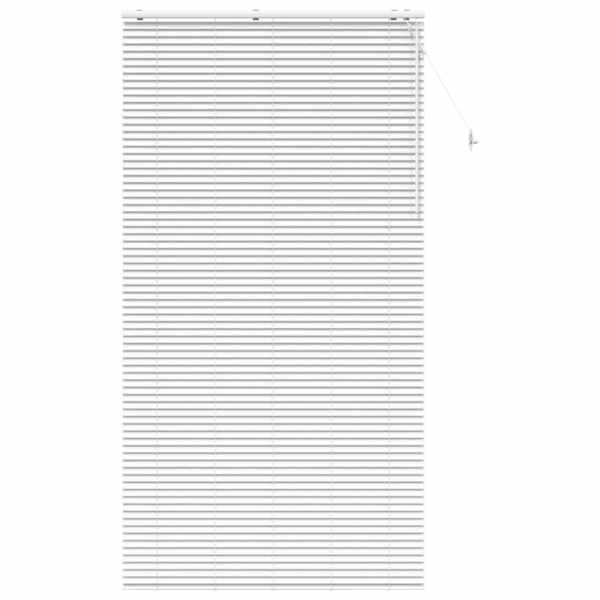 vidaXL Veneetsia rulo Valge 130 x 250 cm 35 mm