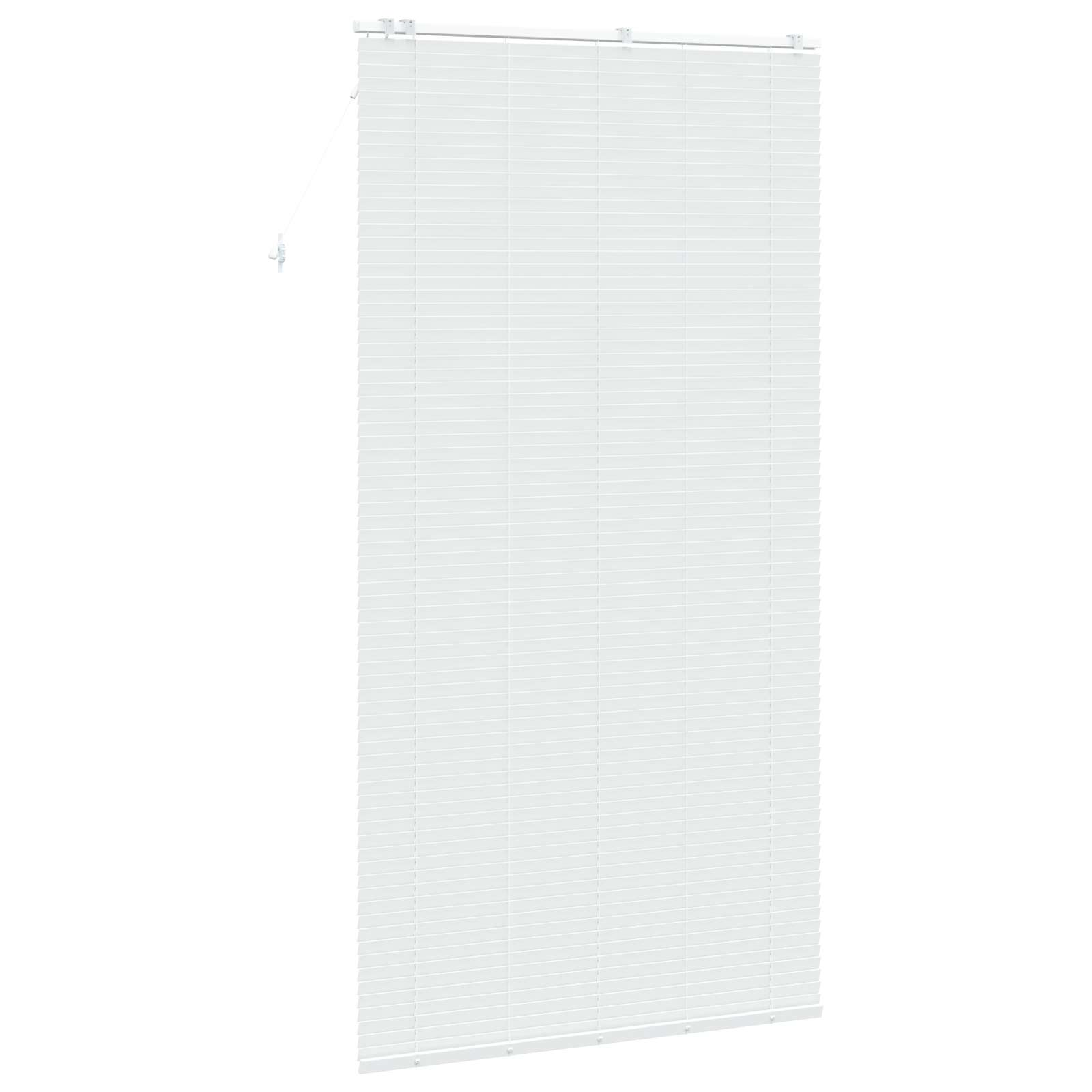 Jaloezie Wit 135 x 250 cm 35 mm Massief Paulowniahout image 4