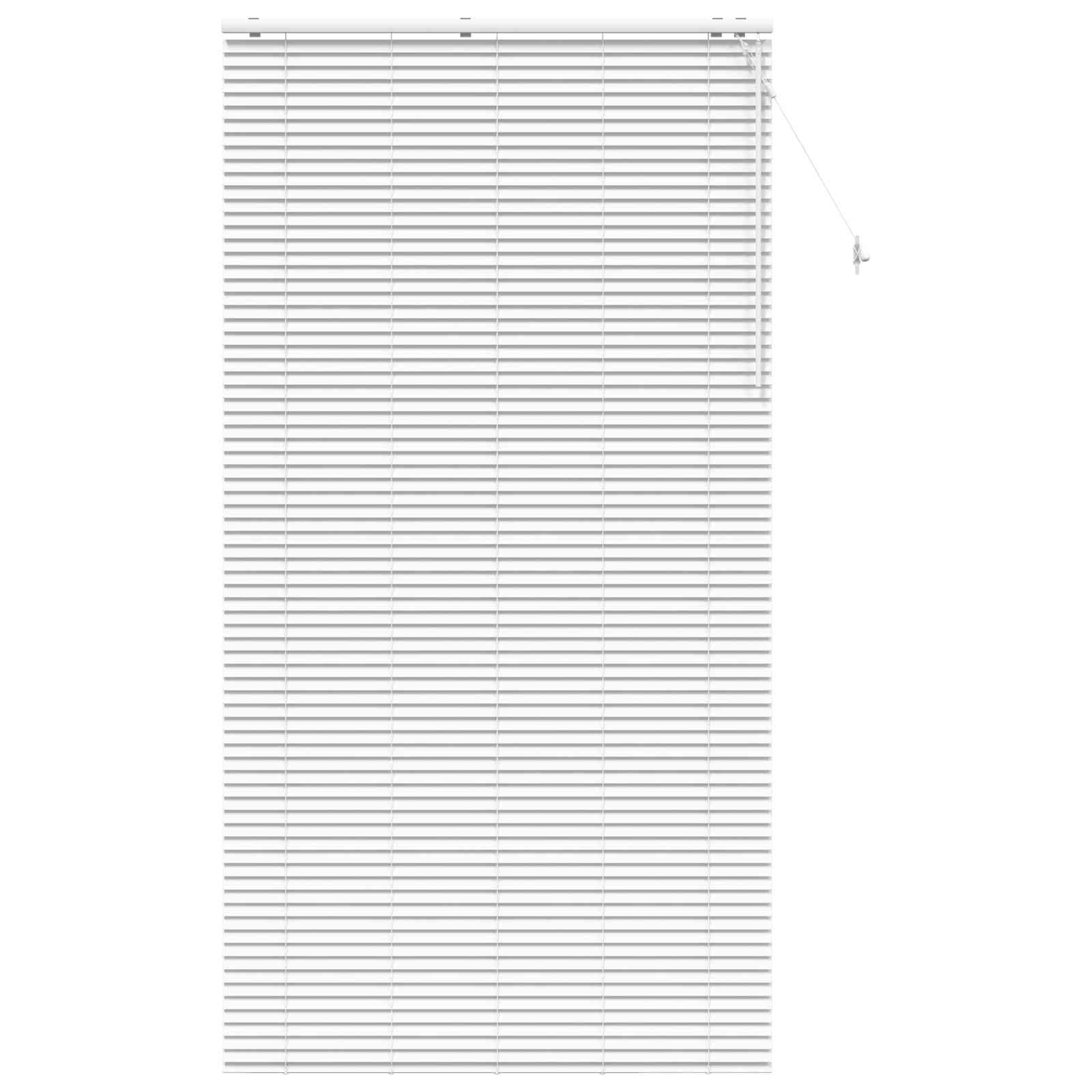 Jaloezie Wit 135 x 250 cm 35 mm Massief Paulowniahout image 2