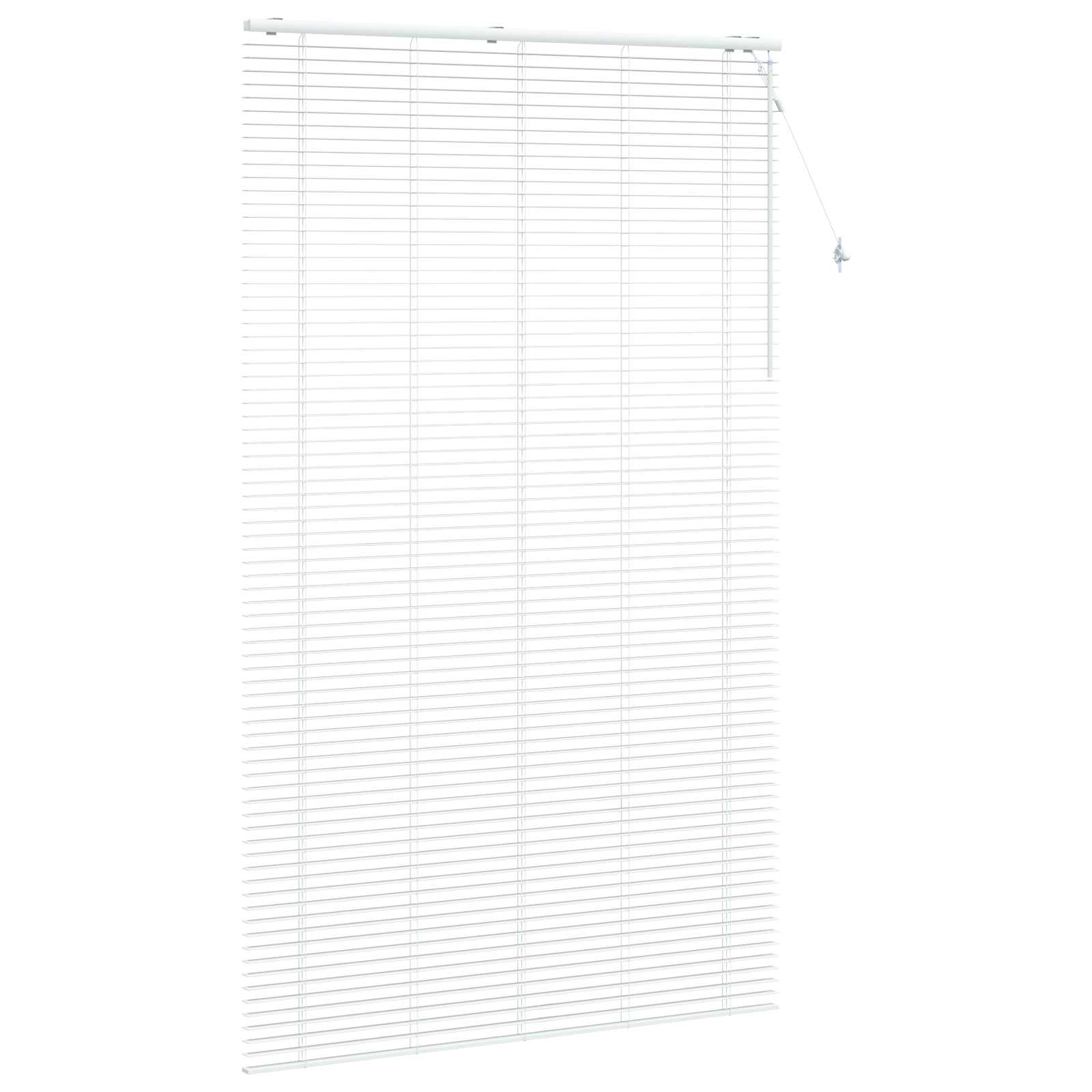 Jaloezie Wit 145 x 250 cm 35 mm Massief Paulowniahout image 3