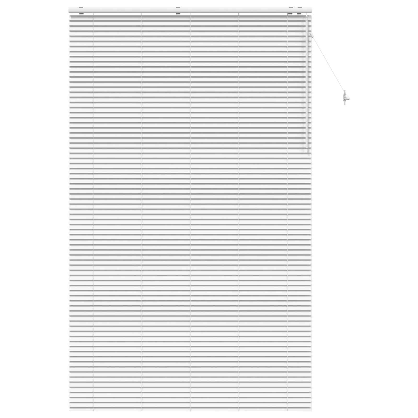 Jaloezie Wit 150 x 250 cm 35 mm Massief Paulowniahout image 2
