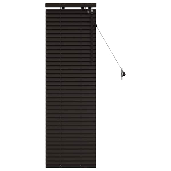 vidaXL Veneetsia rulo Tume pruun 50 x 130 cm 35 mm