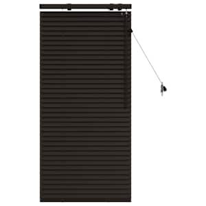 vidaXL Veneetsia rulo Tume pruun 55 x 130 cm 35 mm
