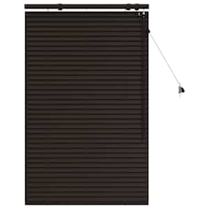 vidaXL Veneetsia rulo Tume pruun 80 x 130 cm 35 mm