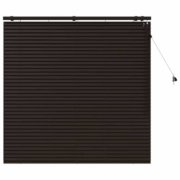 vidaXL Veneetsia rulo Tume pruun 135 x 130 cm 35 mm