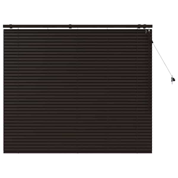 vidaXL Veneetsia rulo Tume pruun 150 x 130 cm 35 mm