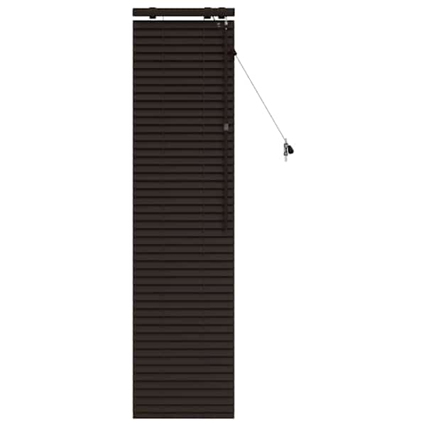 vidaXL Veneetsia rulo Tume pruun 45 x 160 cm 35 mm