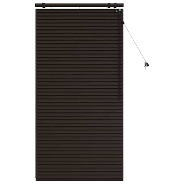 vidaXL Veneetsia rulo Tume pruun 80 x 160 cm 35 mm