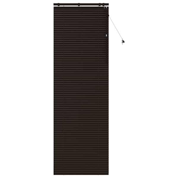 vidaXL Veneetsia rulo Tume pruun 70 x 250 cm 35 mm