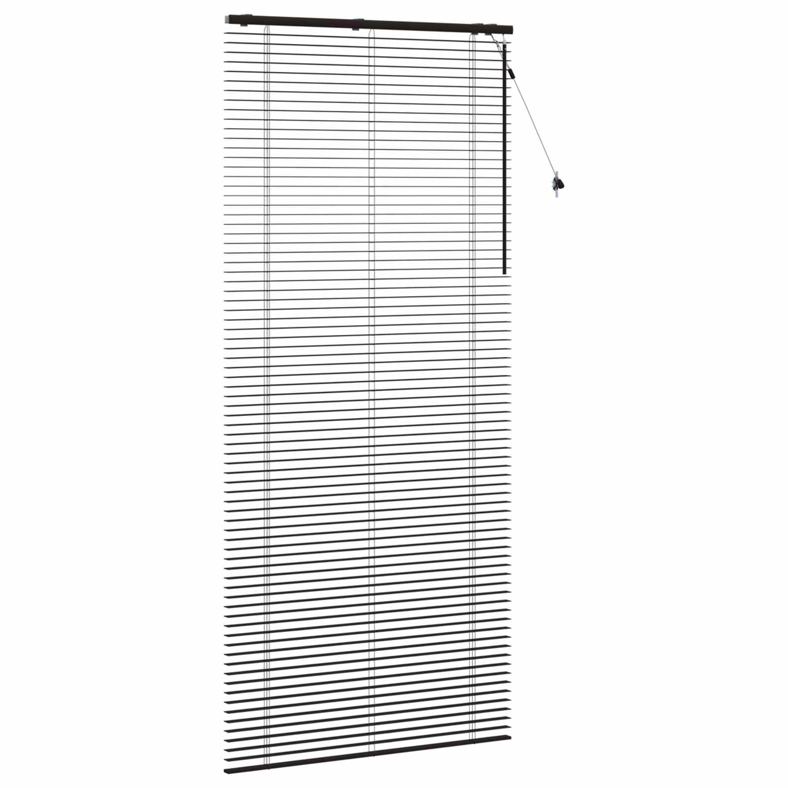 Jaloezie Donkerbruin 120 x 250 cm 35 mm Massief Paulowniahout image 3