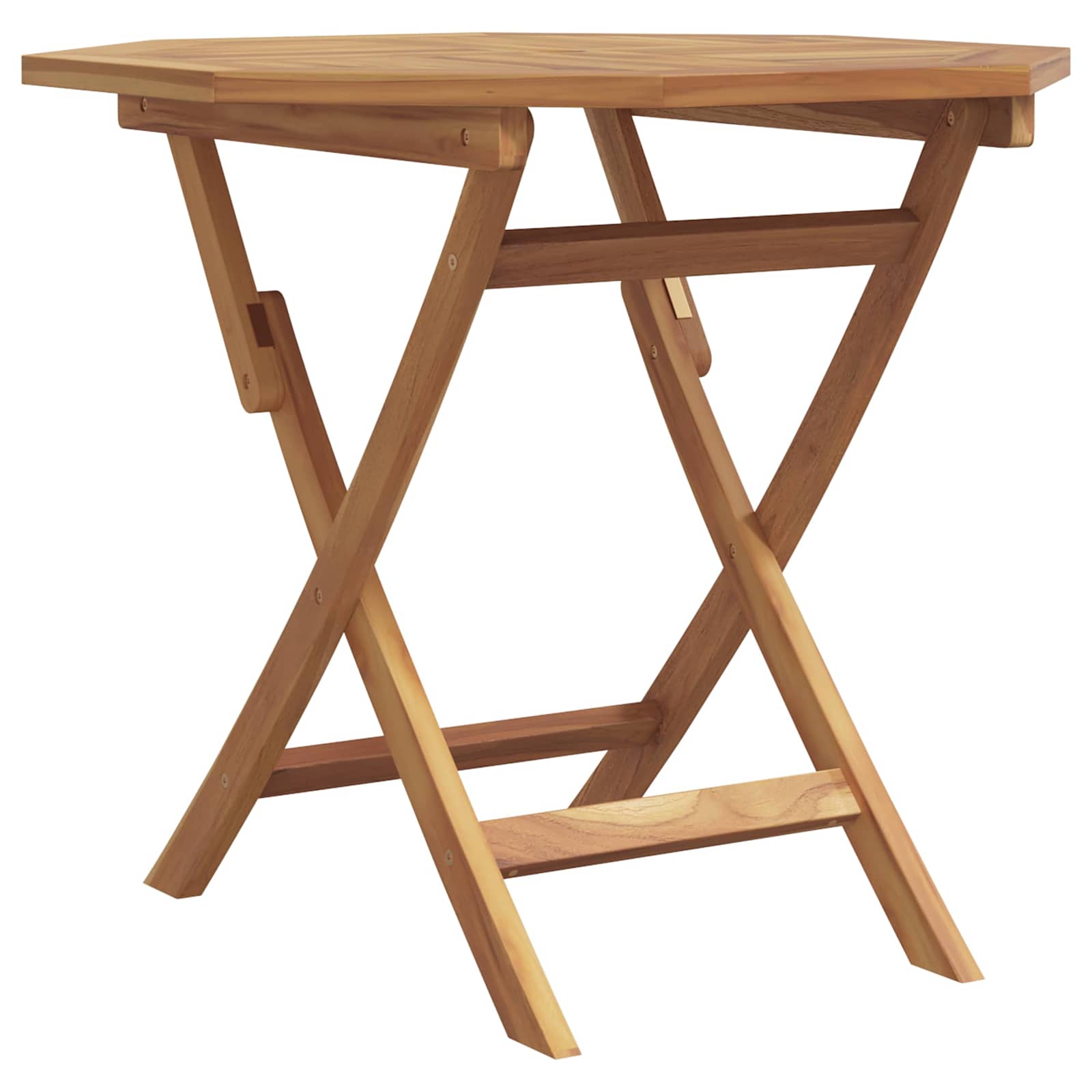 Dārza ēdamgalds 3 pcs Brūna Cietā akācijas koks