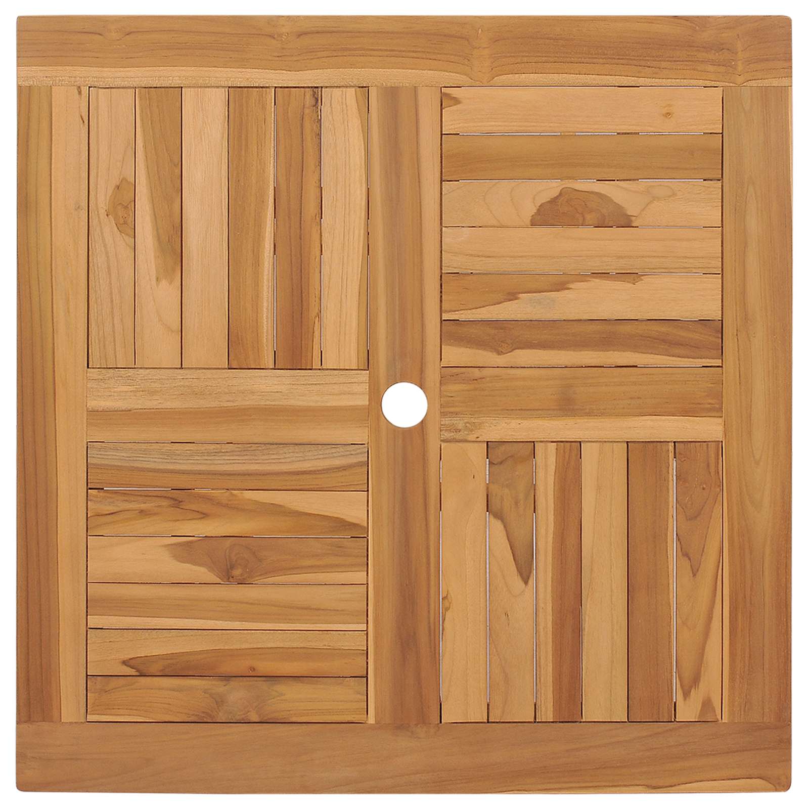 Dārza ēdamgalds 3 pcs Brūna Cietā akācijas koks