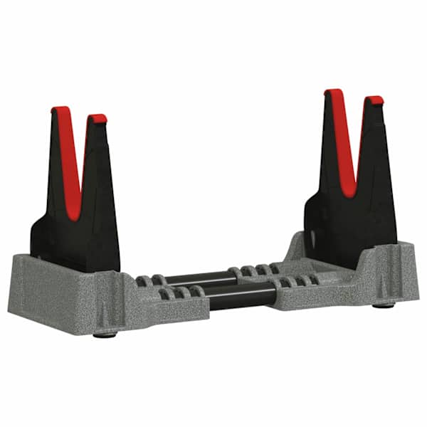 vidaXL Laskmistugi Reguleeritav Hall 46 x 14 x 19,5 cm Plastmass