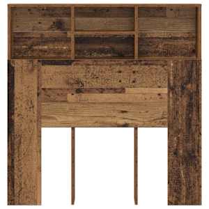 Čelo postele se skříňkou s čelo Staré dřevo 100 x 19 x 103,5 cm - obrázek 5