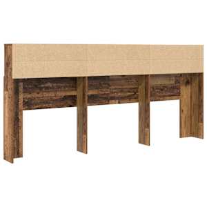 Čelo postele se skříňkou s čelo Staré dřevo 220 x 19 x 101,5 cm - obrázek 7