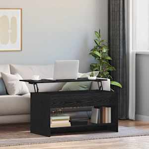 Klubska miza Črna Orehovina 80 x 50,5 x 41,5 cm Konstruiran les