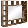 vidaXL Peeglikapp Vana puit 91 x 15 x 76,5 cm Tehispuit