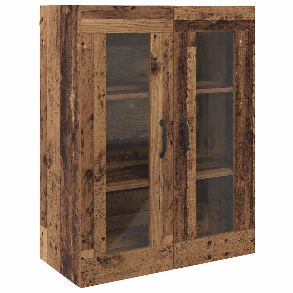  vidaXL Fali Lógós Szekrény Barna 69.5 x 34 x 90 cm Faanyag akciós termékkép 1