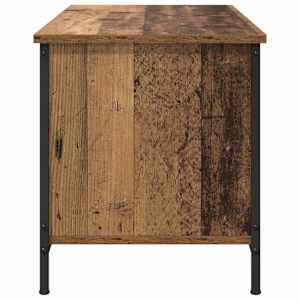 Televizní skříň Staré dřevo 100 x 40 x 45 cm kompozitní dřevo - obrázek 7