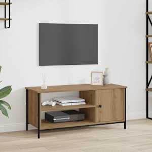 TV omarica Umetni hrast 100 x 40 x 45 cm Konstruiran les