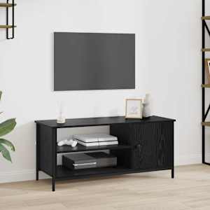 TV omarica Črna Orehovina 100 x 40 x 45 cm Konstruiran les