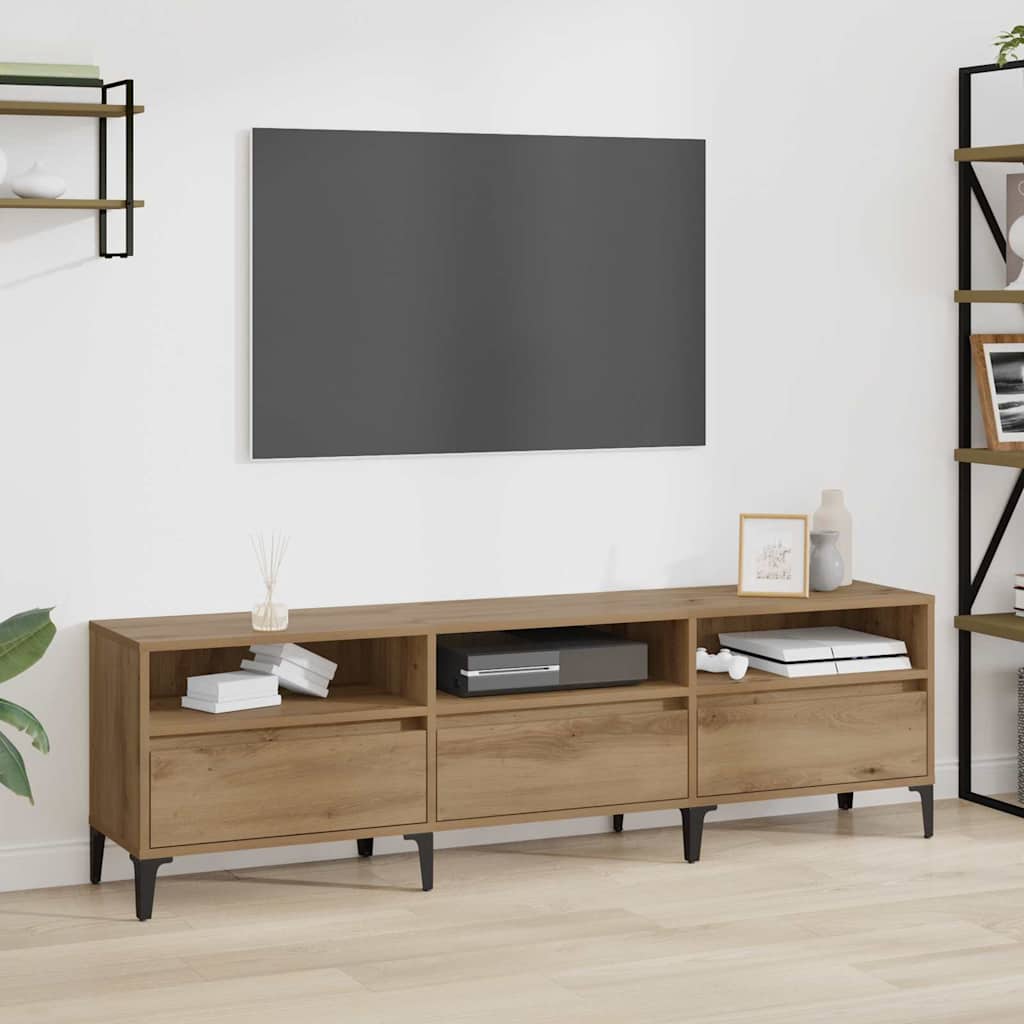 TV-skab artisan eg 150 x 30 x 44.5 cm Konstrueret træ