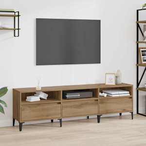 TV omarica s predalom Umetni hrast 150 x 30 x 45 cm