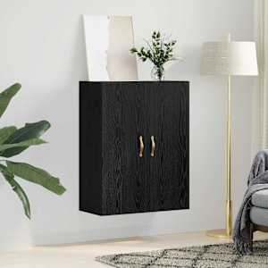 Nástěnná skříňka Černý dub 69,5 x 34 x 90 cm kompozitní dřevo - obrázek 4