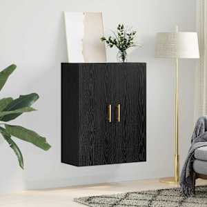 Nástěnná skříňka Černý dub 69,5 x 34 x 90 cm kompozitní dřevo - obrázek 4