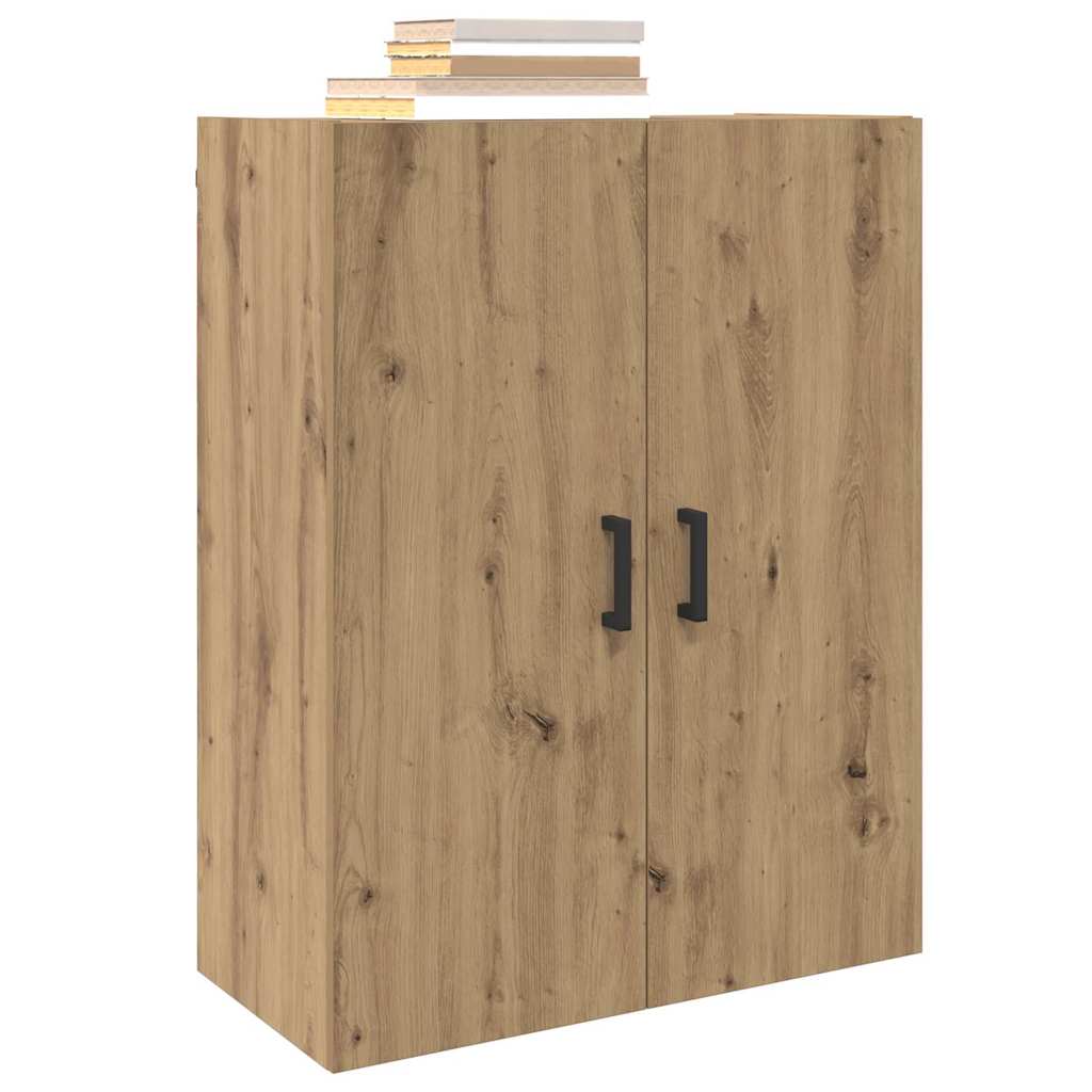 vidaXL Wandkast Wandgemonteerd Bruin 69.5 x 34 x 90 cm Bewerkt hout